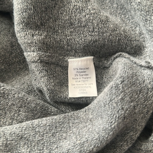 NWT Sonoma Petite Gray Skirt (LP) - Picture 5 of 5